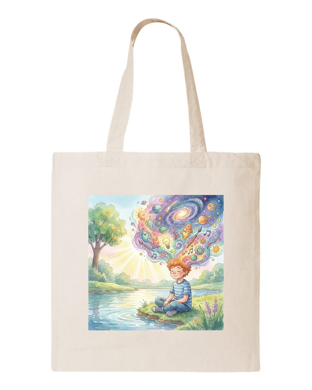 Canvas tote large — Cooper book cover