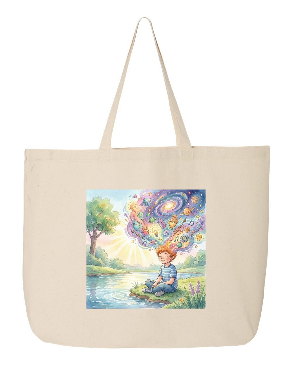 Canvas tote small — Cooper book cover